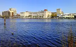 Downtown Wilmington from across the Cape Fear River