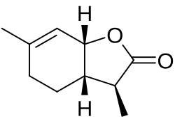 Chemical structure of the winelactone