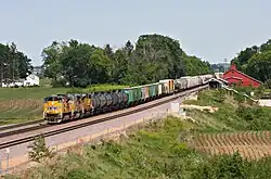 Chicago and Northwestern Railroad and the Potter and Barker Grain Elevator