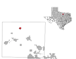 Location of Alvord, Texas