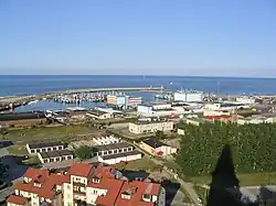 Harbour on Baltic Sea