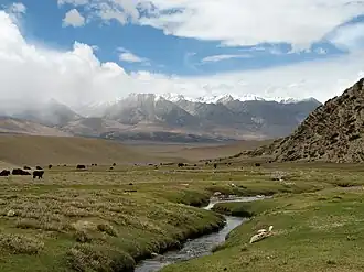 درۀ یانگپاچن, شهرستان دامشونگ