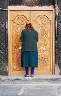 کلیسای یغوارد، در جلویی، ارمنستان