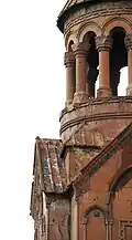 جزئیات سقف کلیسای یغوارد، ارمنستان