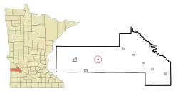 Location of St. Leo, Minnesota