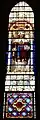 Stained-glass window depicting سلیمان