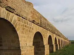 آبنمای رومی که آب کارتاژ، تونس را تأمین میکرد