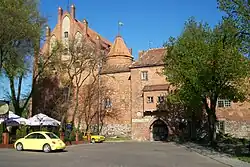 Teutonic castle of Schloss Rastenburg