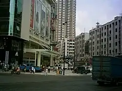 Zhangmutou town centre