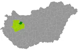 موقعیت ناحیهٔ زیرتس در نقشه