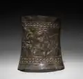 سیلندر تزئین شده از گنجینه زیویه در موزه هنر کلیولند