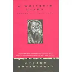 Cover art to an English translation of A Writer's Diary by Fyodor Dostoyevsky