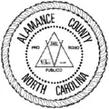 نشان رسمی Alamance County