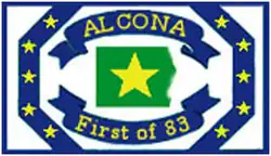 نشان‌واره رسمی Alcona County