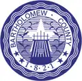 نشان رسمی Bartholomew County