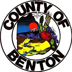 نشانواره رسمی Benton County