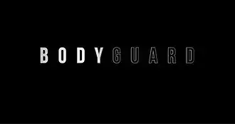 series title on a black background