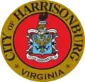 نشان رسمی Harrisonburg, Virginia