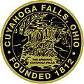 نشان رسمی City of Cuyahoga Falls
