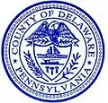 نشان رسمی Delaware County