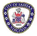 نشان رسمی Fairfax, Virginia