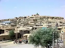 روستای فشک امامزاده ی محب الرضا(ع) در زمان ۱۵ تا ۲۵ سال پیش