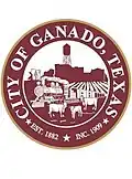 نشان رسمی Ganado, Texas