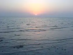 غروب ساحل بردخون