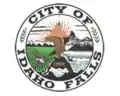 نشان رسمی Idaho Falls