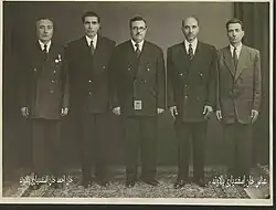 بزرگان ایل بالاوند در باغ شاه تهران