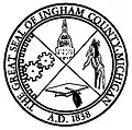 نشان رسمی Ingham County