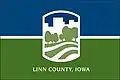 پرچم Linn County