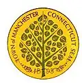 نشان رسمی Town of Manchester