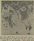 مژدهی و عبداللهی در جدالی در بازی تاج و شهباز (تاج ۴ - شهباز ۲)