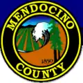 نشان رسمی County of Mendocino
