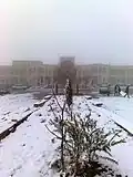 یک روز برفی در دانشگاه