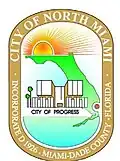 نشان رسمی City of North Miami, Florida