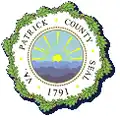 نشان رسمی Patrick County