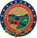 نشان رسمی Preble County