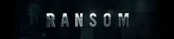 Series title with opaque lettering on a black background