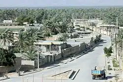 خیابان اصلی روستای سربست