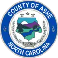 نشان رسمی Ashe County