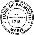 نشان رسمی Falmouth, Maine
