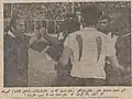 جنجال و آشوب در بازی تاج و راه‌آهن به خاطر گل علی جباری