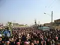 مراسم تشییع عبدالامیر ادریس