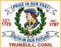 پرچم Trumbull, Connecticut