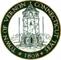 نشان رسمی Vernon, Connecticut