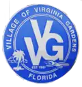 نشان رسمی Virginia Gardens, Florida