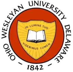 Shield of Ohio Wesleyan University