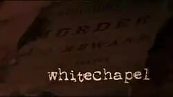 Alt=Series title over a victorian police poster
